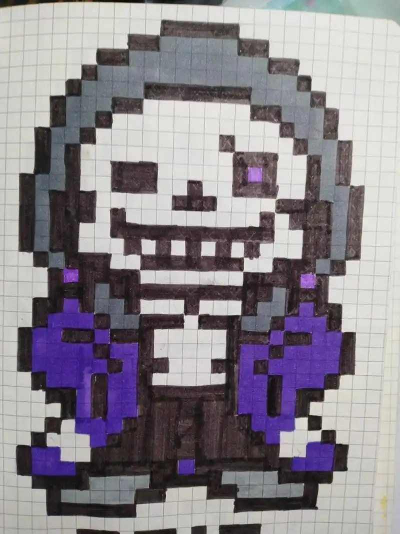 sans像素图(三) 1,epic sans         2,error sans 3,尘埃sans