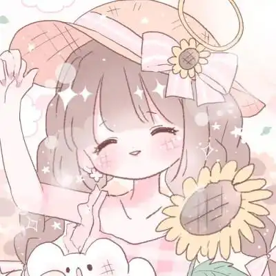 可爱女生头像卡通呆萌q版