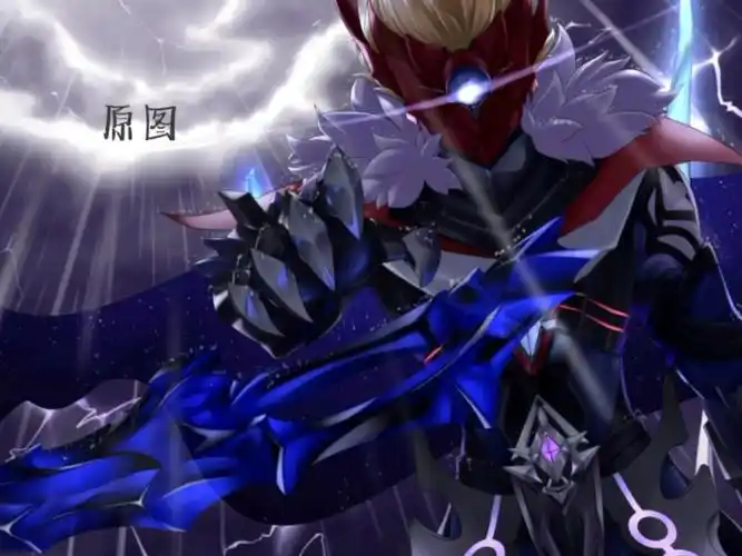 原神公子魔王武装绘画_哔哩哔哩_bilibili