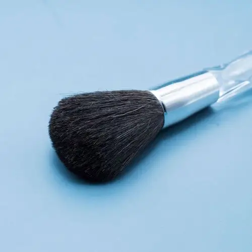 单支羊毛散粉刷 化妆刷 ps亚克力轮廓刷修容刷现货美妆工具