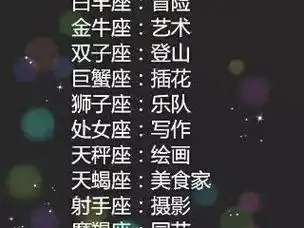 十二星座谁是天生帅哥十二星座中每个星座都有自