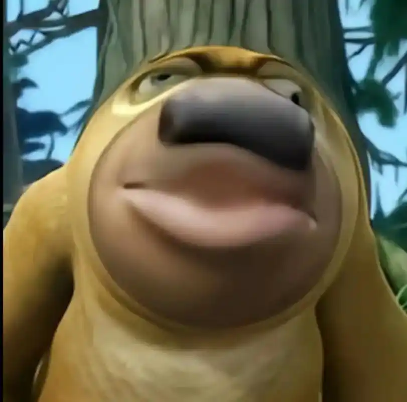 幼年时期熊大熊二头像 - 抖音