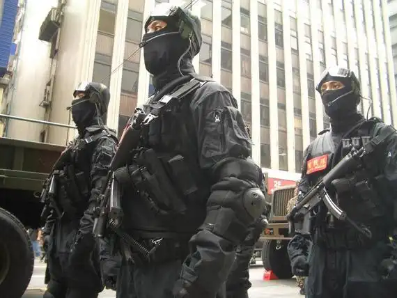 图文台湾海军陆战队士兵