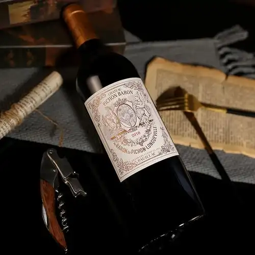 碧尚男爵城堡正牌红酒法国原瓶进口chateaupichon干红静态葡萄酒