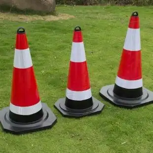 大衡10斤橡胶路锥70提环雪糕筒反光圆锥桶交通安全设施路障锥警示