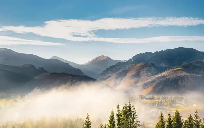 仙境里的自然风光美景,高清壁纸,风景图片-回车桌面