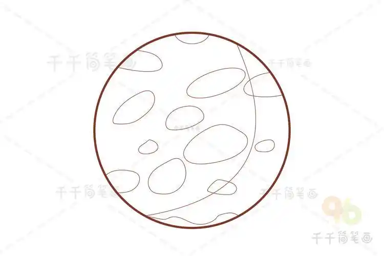 火星可爱系简笔画