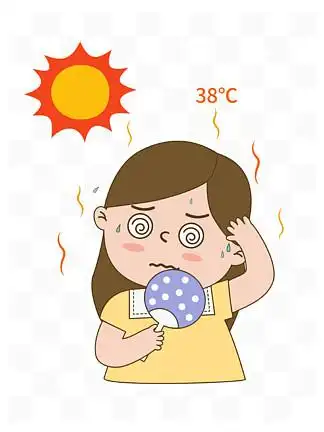 矢量太阳 i>卡 /i> i>通 /i>人物防 i>晒 /i>插画烈日 i>暴 /i> i>晒