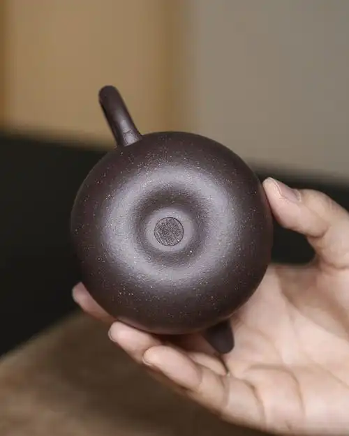 千禧紫泥匏尊紫砂壶