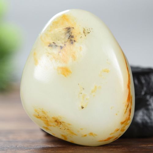 好友新疆和田白玉籽料原石吊坠籽玉原料玉石挂件男女款51克