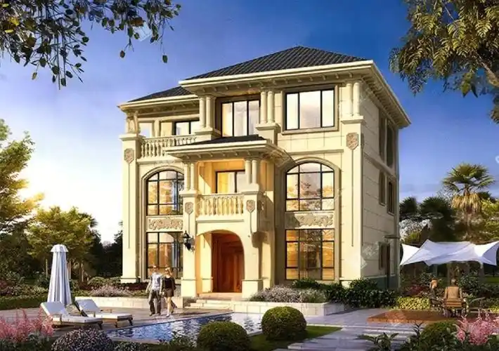 三层欧式别墅图纸及布局