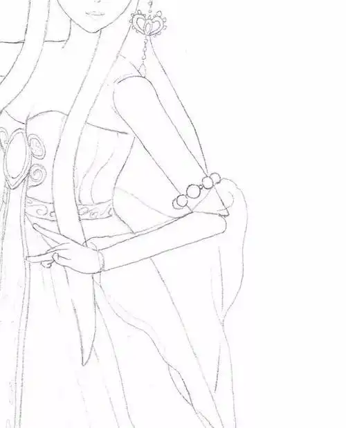 冰公主简笔画教程视频