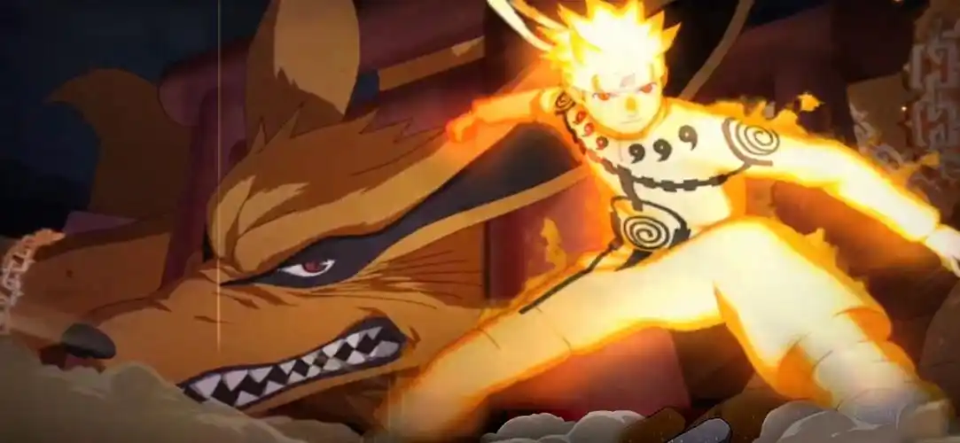 【动态壁纸】尾兽鸣人!九尾查克拉漩涡鸣人动态壁纸!九尾的觊觎!