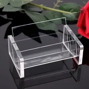 亚克力制品 压克力透明名片盒 亚克力展架 有机玻璃工艺品定做