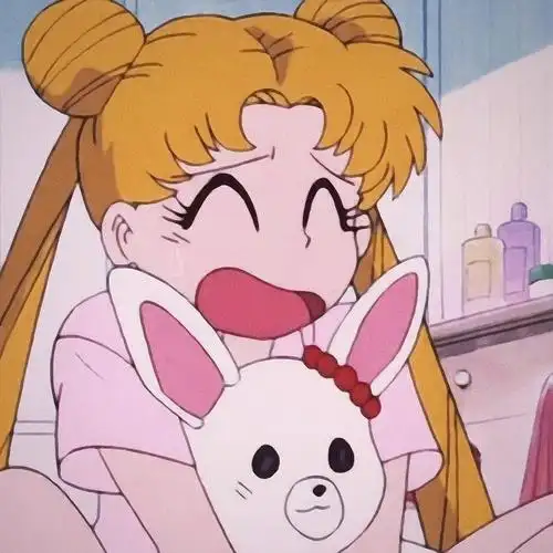 太喜欢这段啦,超可爱的小兔93#美少女战士 #月野兔 #美少女战士头像