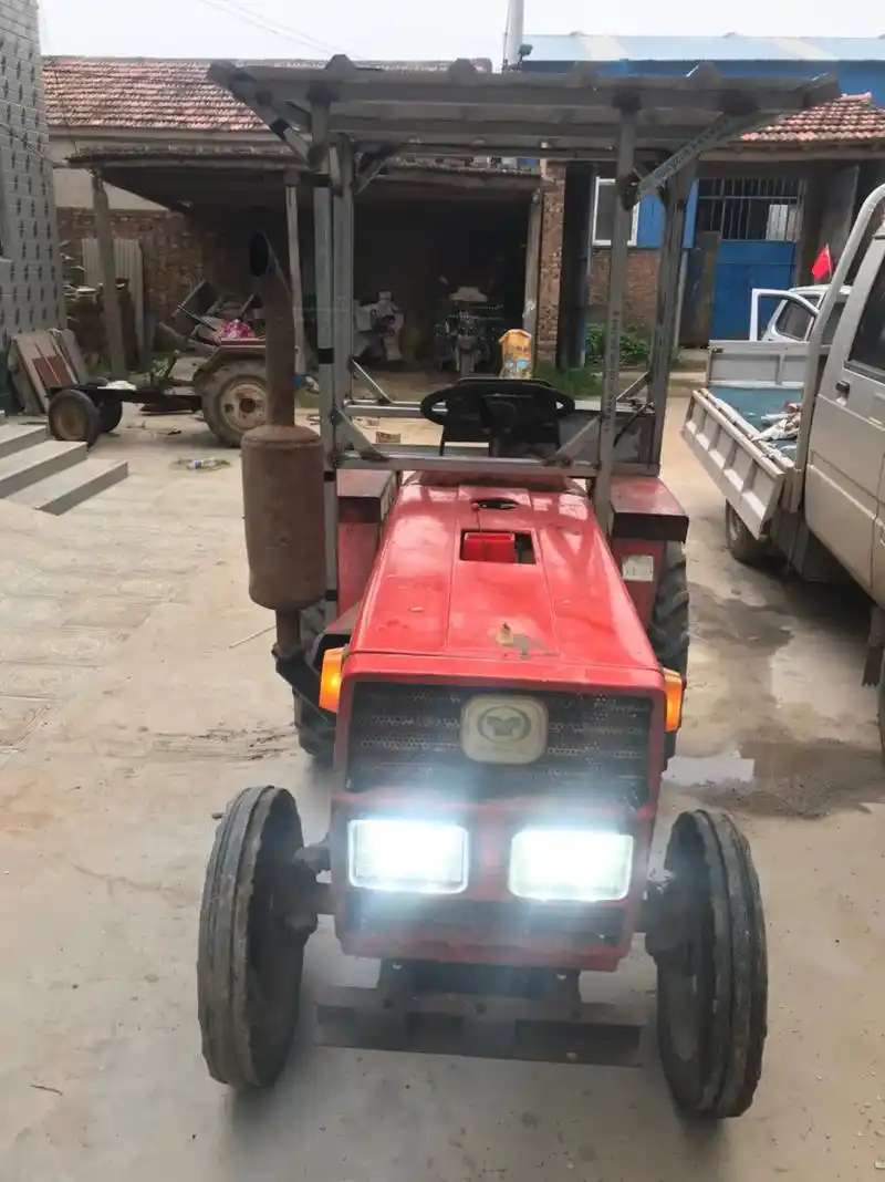 转让98年的洛阳东方红170小四轮,江淮18马力发动机,带电 - 抖音