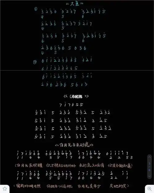 《大鱼》《chance》《白月光与朱砂痣》