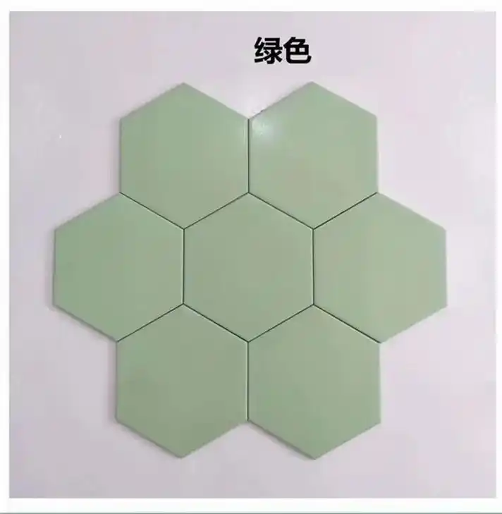 纯色黑白灰菱形砖六角砖北欧花砖厨房瓷砖阳台地砖浴室卫生间墙砖