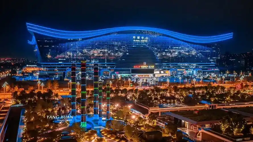 成都环球中心 世界最大单体建筑