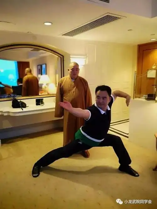 师父来啦少林寺方丈释永信莅临少林寺小龙武院同学会