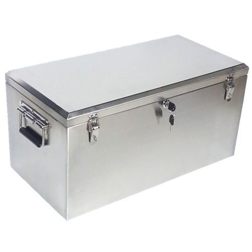 大仙不锈钢工具箱子大号304201防盗带锁防水收纳箱50运钞转运定制