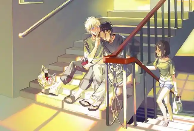 午后,在楼梯转角意外撞见翘掉一整个上午课… - 半次元 - acg爱好者