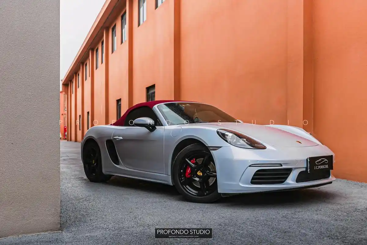 保时捷 #保时捷718 #dou是好车 #汽车摄影 #改色 - 抖音