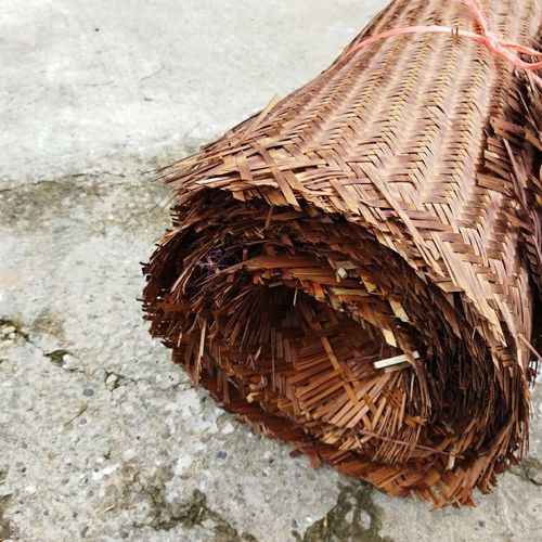 包邮现货低价出货快复古做旧竹席竹凉席碳化色席子装修装饰材料【7天