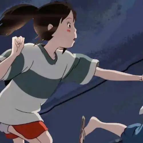 千与千寻情侣头像背景