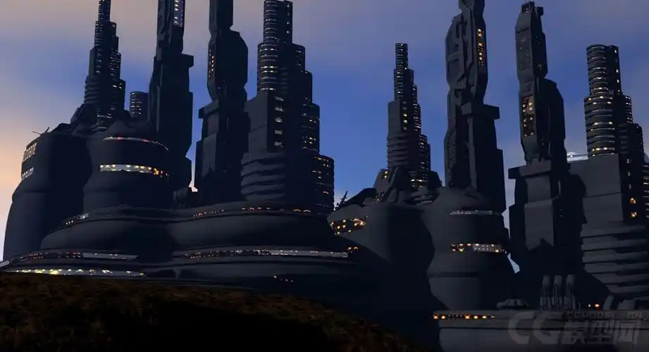 科幻系列之未来城堡,军事基地