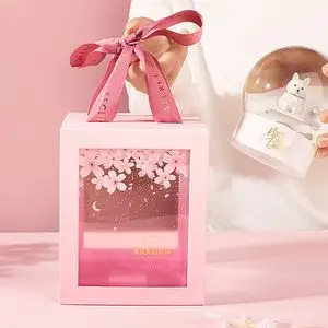 樱花透明礼品袋