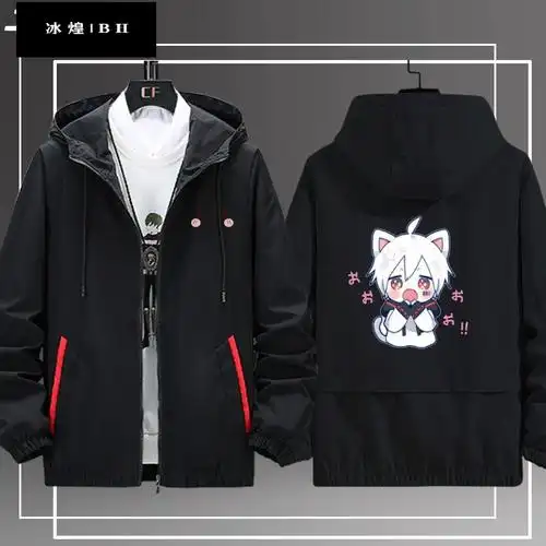 mafumafu唱见まふまふ音乐acg周边男女情侣夹克外套秋季开衫衣服嘉仔