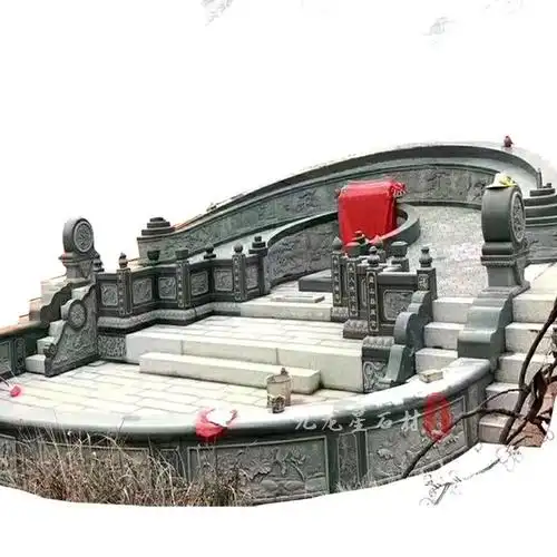 农村坟墓及墓碑图片大全样式