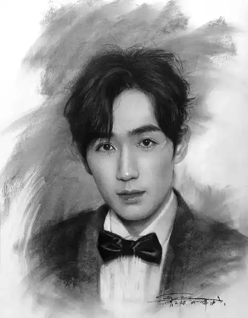 原创厉害了他用一支铅笔把明星画了多个如肖战蔡徐坤迪丽热巴