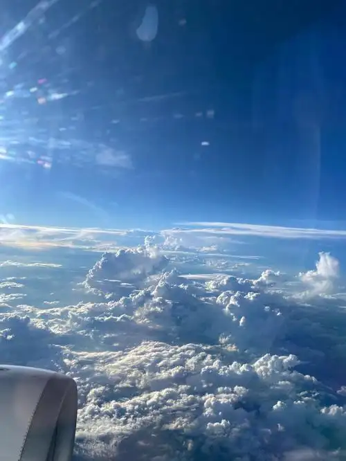 旅途中的美景  #小红书助手  全部原图 真是太美了 青岛航空有点抠