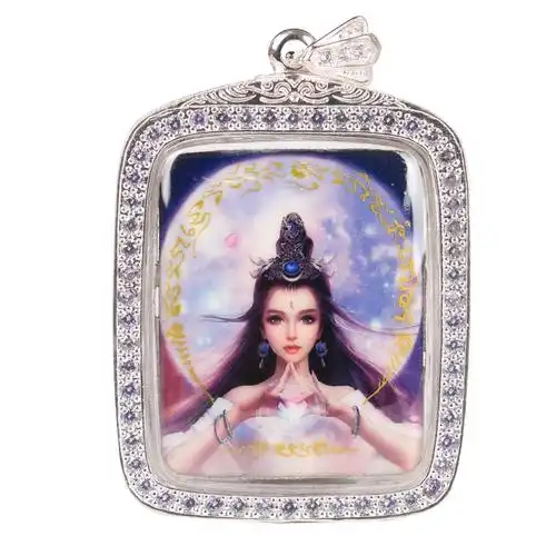 泰国佛牌真品阿赞明九尾狐仙招桃花魅力锁心和合平安财运原庙正牌