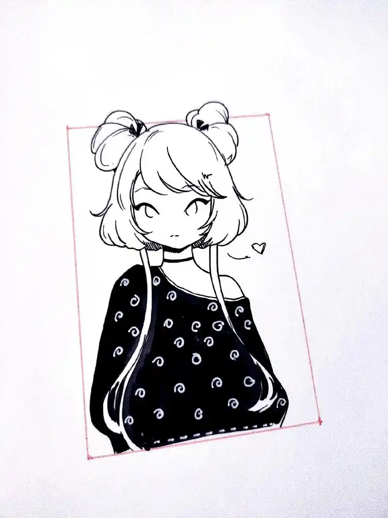 手绘 #简笔画 #动漫人物绘画  - 抖音