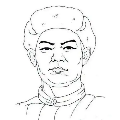 民族英雄黄继光简笔画_人物简笔画_简笔画大全