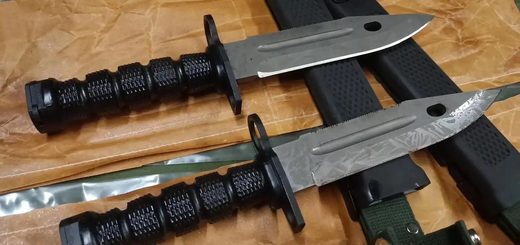 95式刺刀    多功能    刺,砍,锯,剪##这才是男人 - 抖音