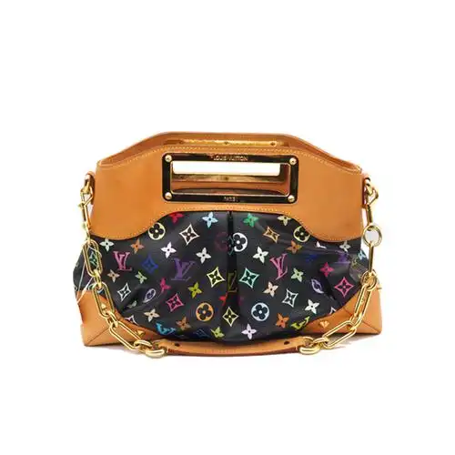 自营中古lv95louisvuitton路易威登三彩judy通用款女包