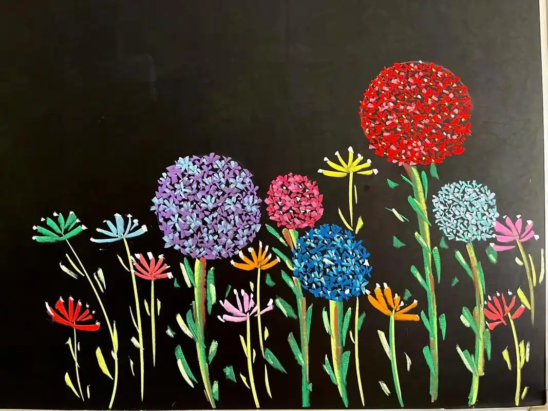 粉笔画 #黑板报粉笔画 #开学季 #黑板报可 - 抖音