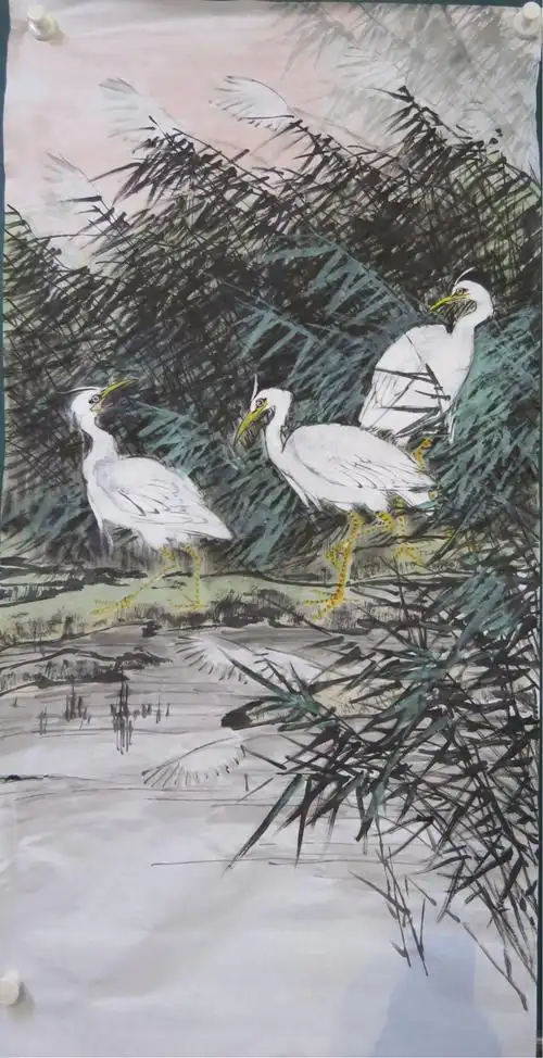 耿军老师写意花鸟教学资料2017中级四(十二)