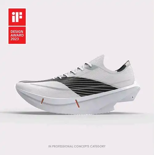 李宁龙雀10激进加超前卫配色设计马拉松跑鞋