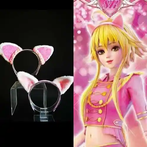 叶罗丽精灵梦陈思思变身荷花发梳亮彩仙子cos发饰