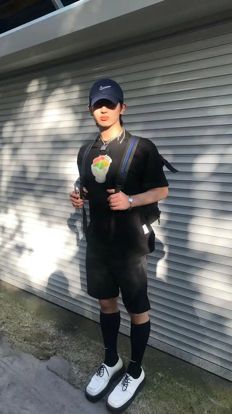高中生足球系穿搭.#男生穿搭 #ootd穿搭 #我的夏日oo - 抖音