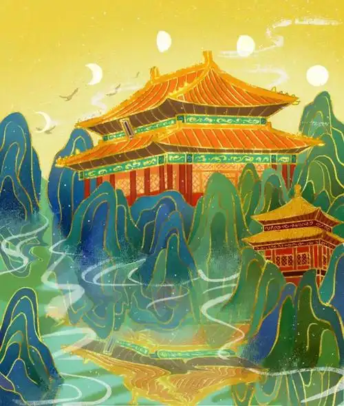 北京中小学生"画"说故宫|绘画|文物|艺术|太和殿_网易订阅