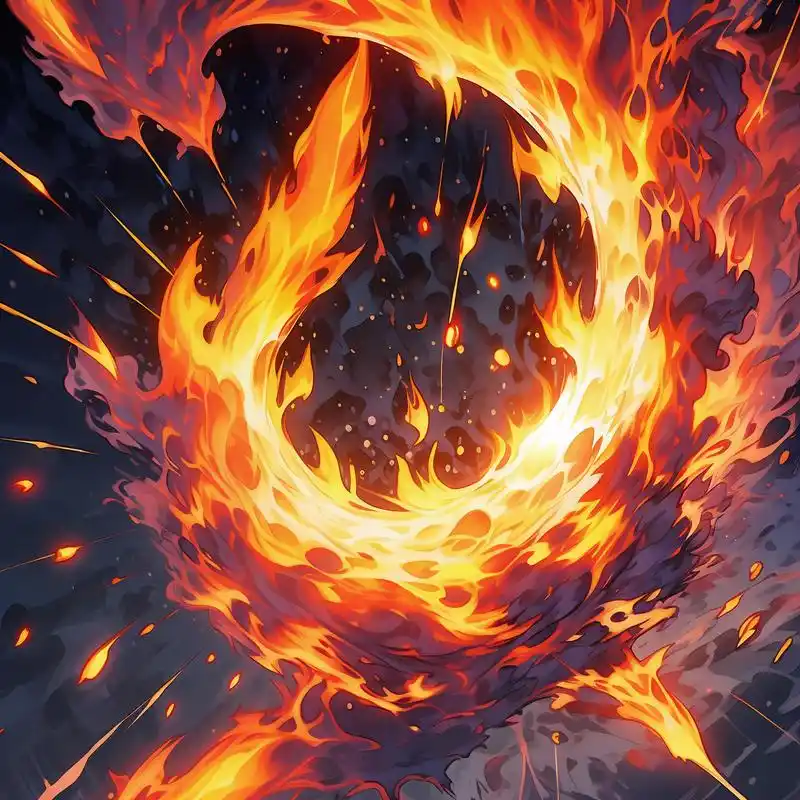 97火焰风格微信头像97 来看看这些炫酷的火焰风格微信头像吧!