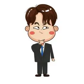 白领男士卡通人物图片