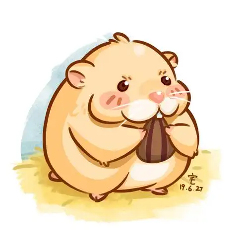 仓鼠q版动物