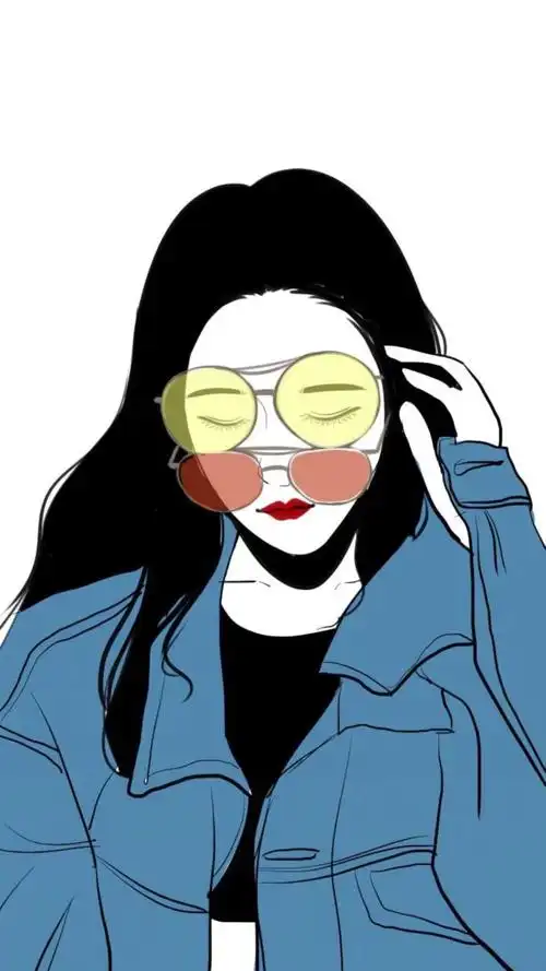 主题套图动漫手绘个性创意萌宠人物卡通唯美清新文字控q图版本简约